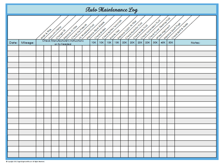 How to Review Car Maintenance Records